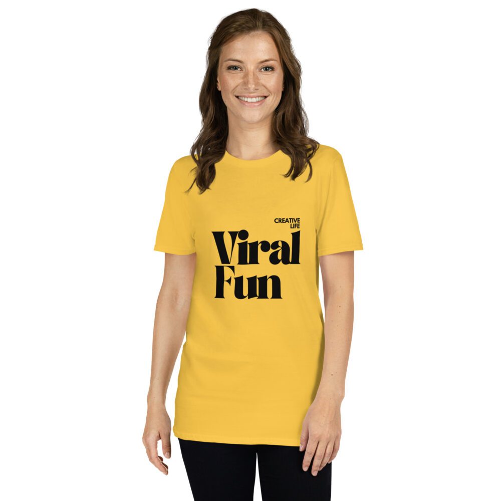 Viral Fun Short-Sleeve Unisex T-Shirt - Image 20