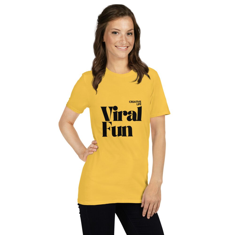 Viral Fun Short-Sleeve Unisex T-Shirt - Image 24