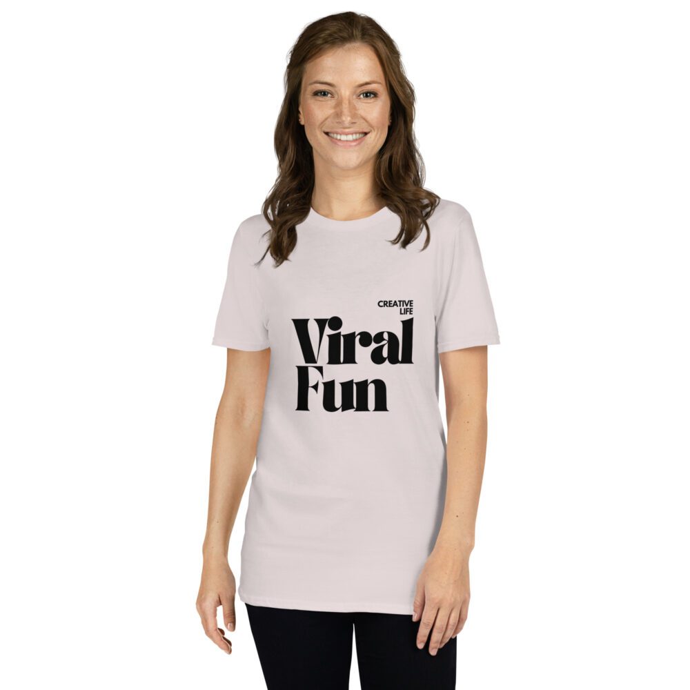 Viral Fun Short-Sleeve Unisex T-Shirt - Image 38