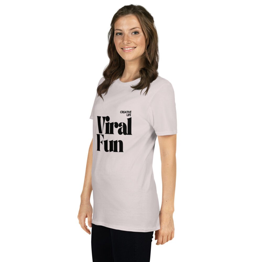 Viral Fun Short-Sleeve Unisex T-Shirt - Image 41