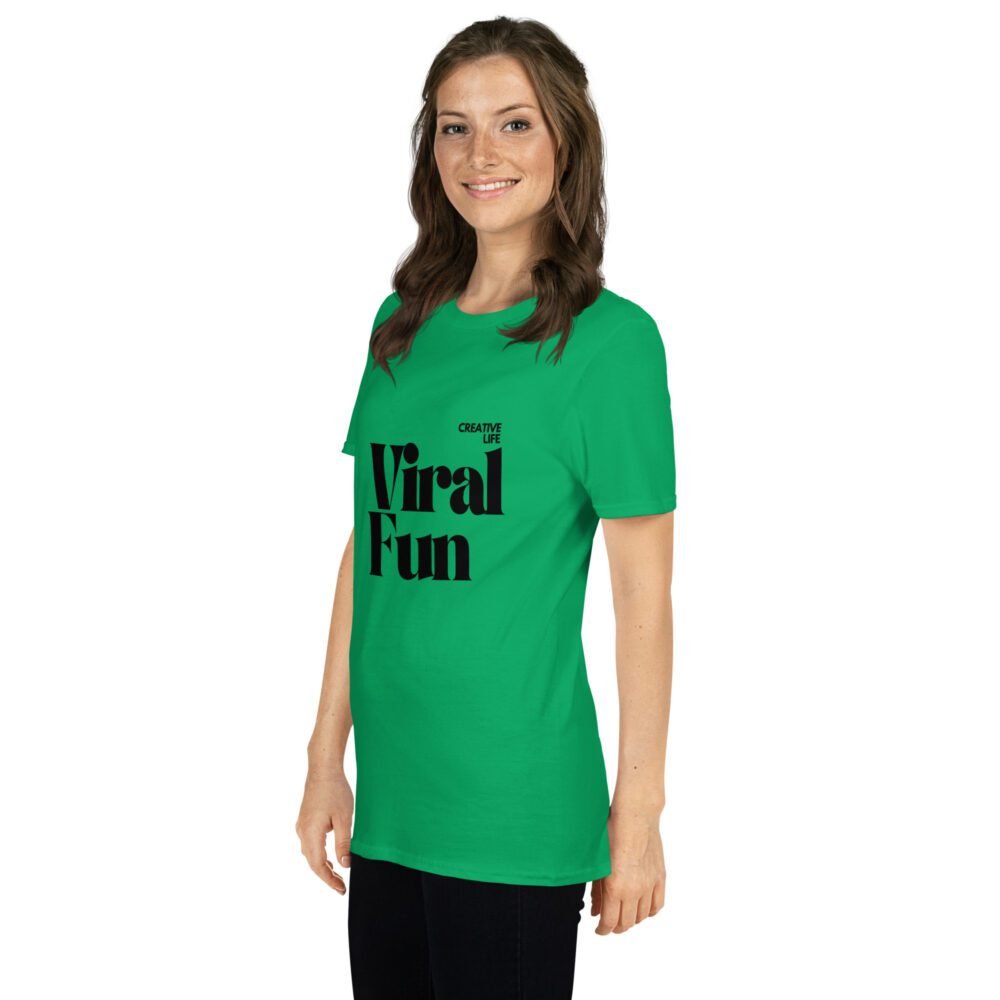 Viral Fun Short-Sleeve Unisex T-Shirt - Image 10