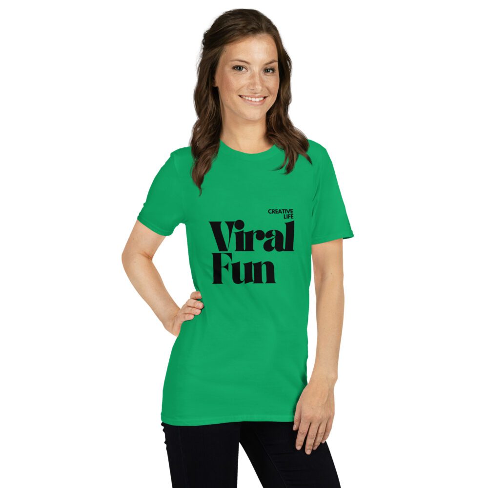 Viral Fun Short-Sleeve Unisex T-Shirt - Image 12