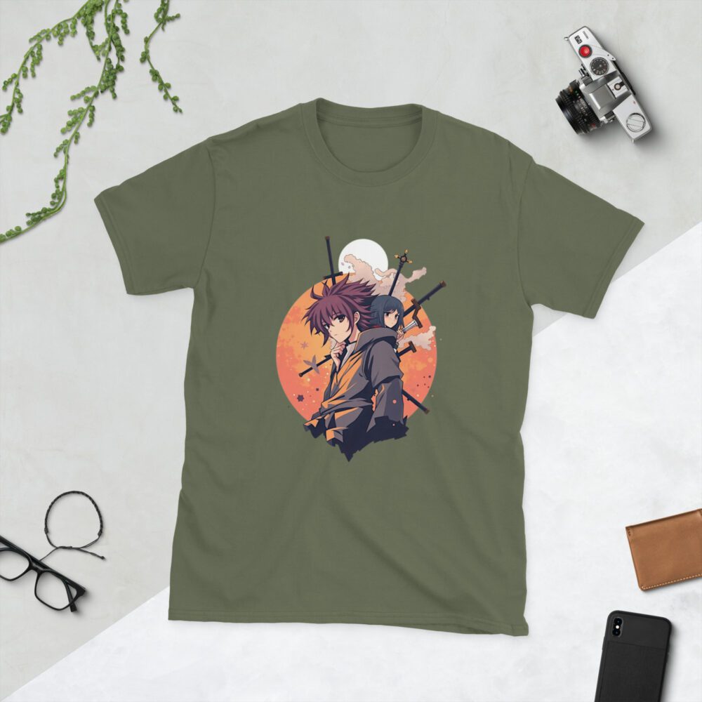 Amon Short-Sleeve Unisex T-Shirt - Image 21