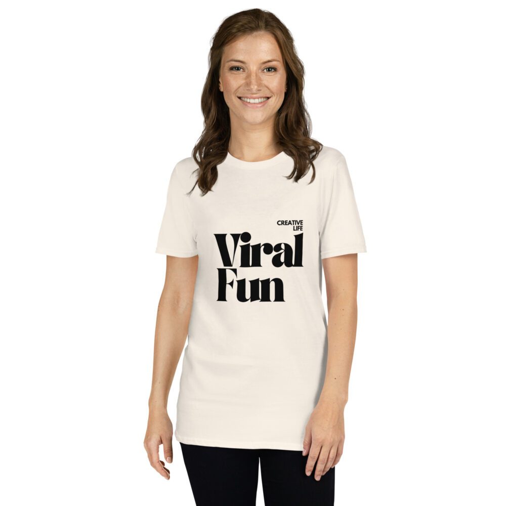 Viral Fun Short-Sleeve Unisex T-Shirt - Image 49