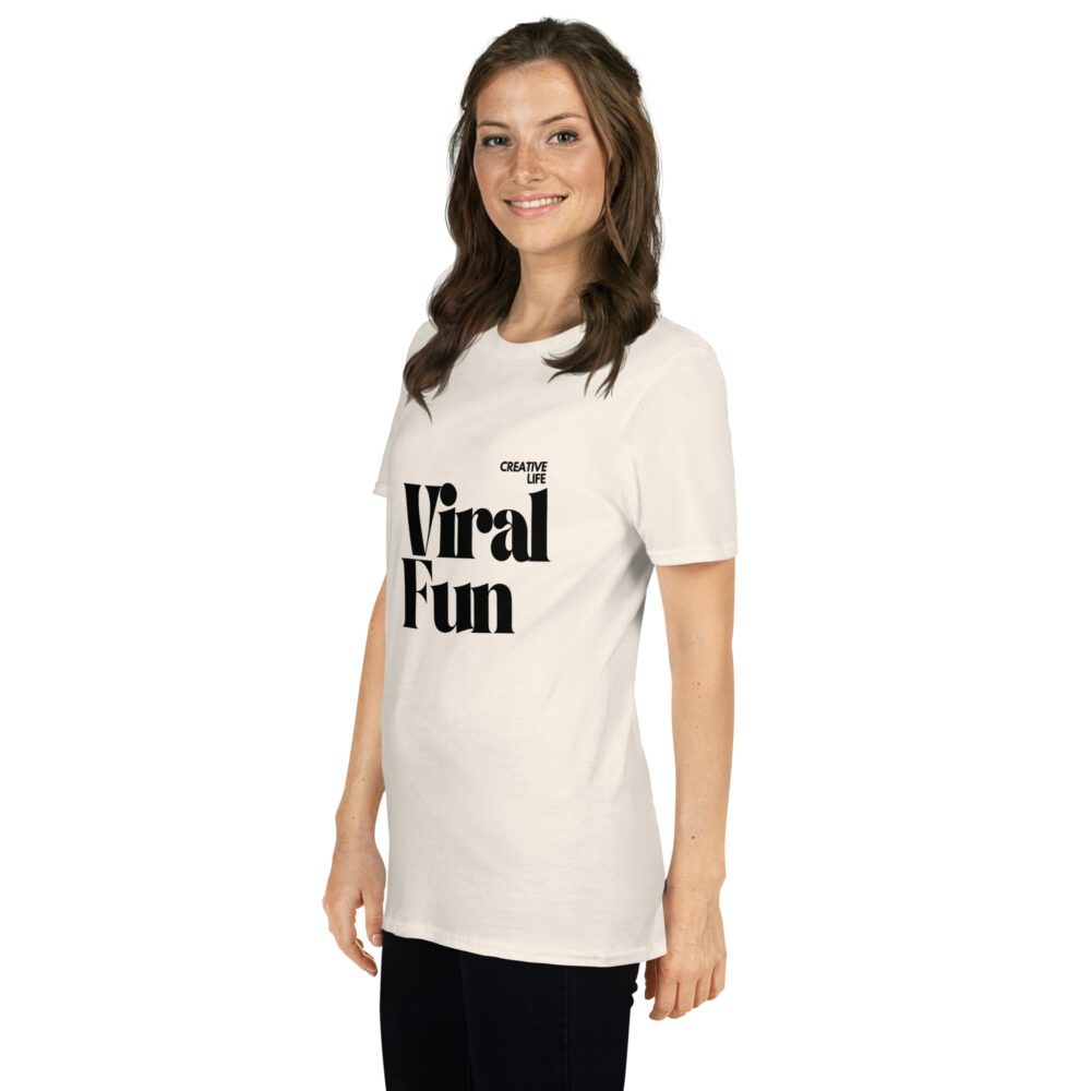 Viral Fun Short-Sleeve Unisex T-Shirt - Image 52