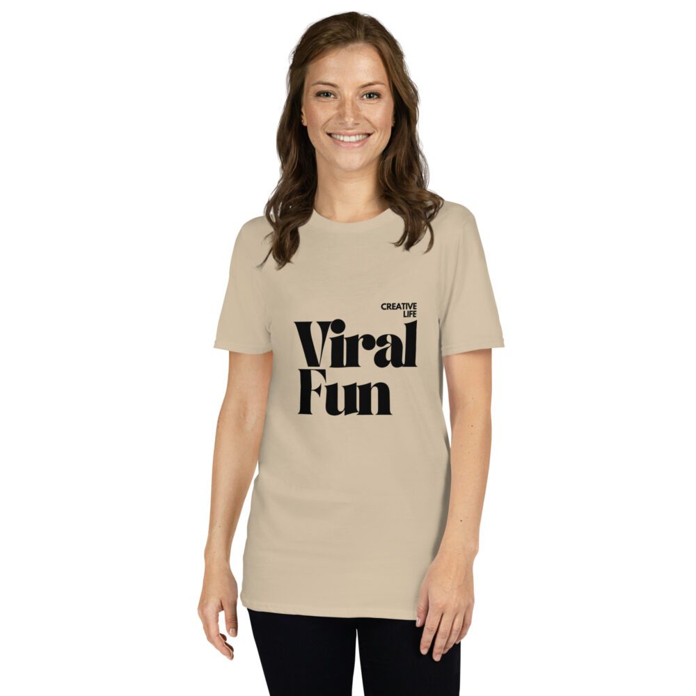 Viral Fun Short-Sleeve Unisex T-Shirt - Image 13