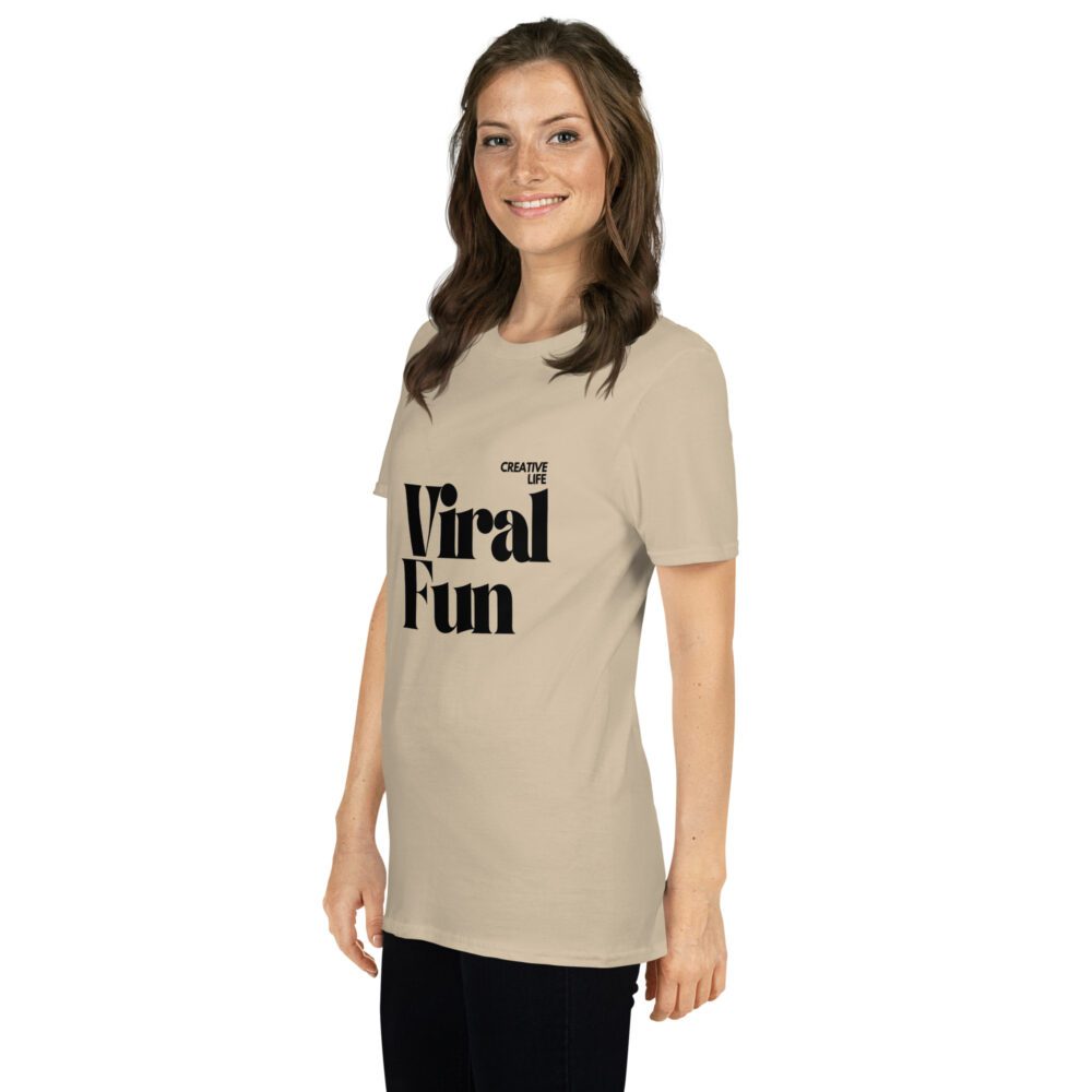 Viral Fun Short-Sleeve Unisex T-Shirt - Image 16