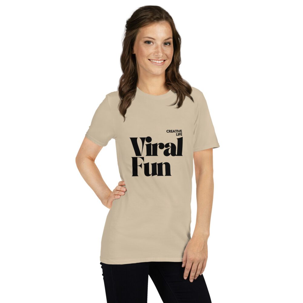 Viral Fun Short-Sleeve Unisex T-Shirt - Image 18
