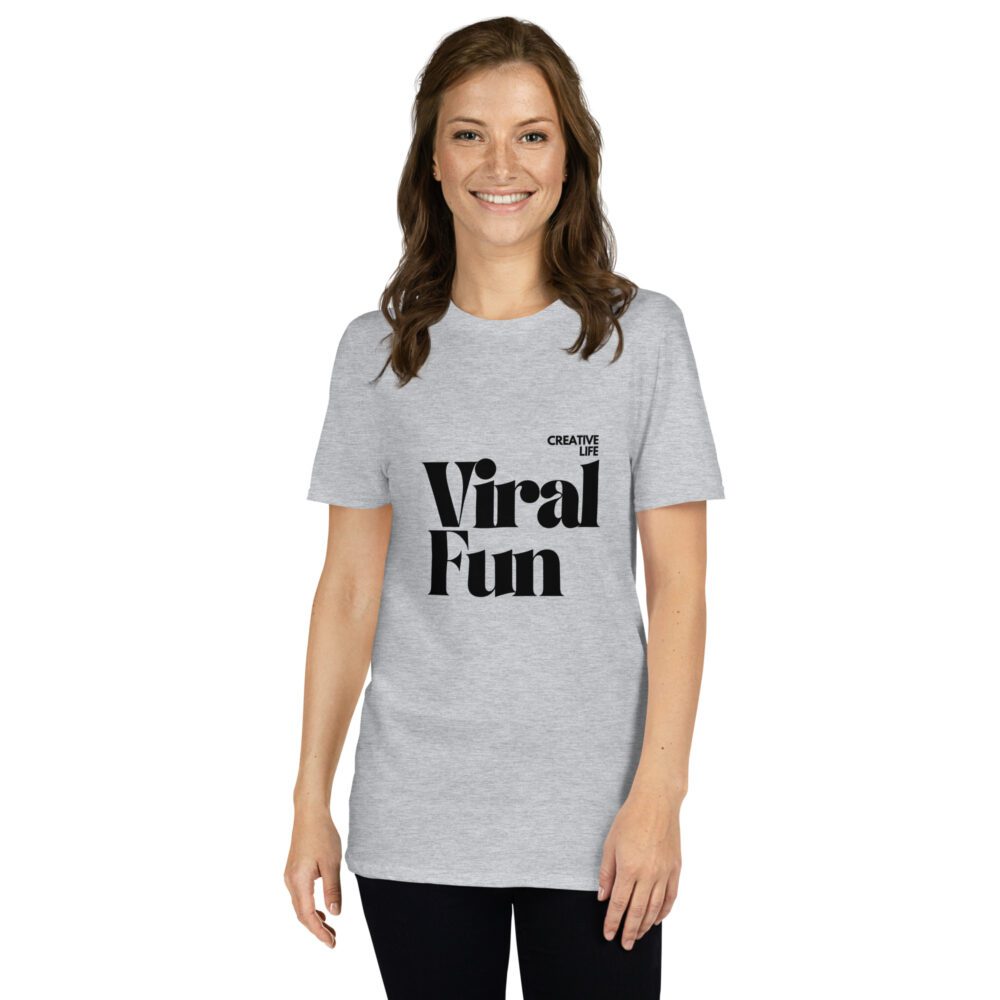 Viral Fun Short-Sleeve Unisex T-Shirt - Image 31
