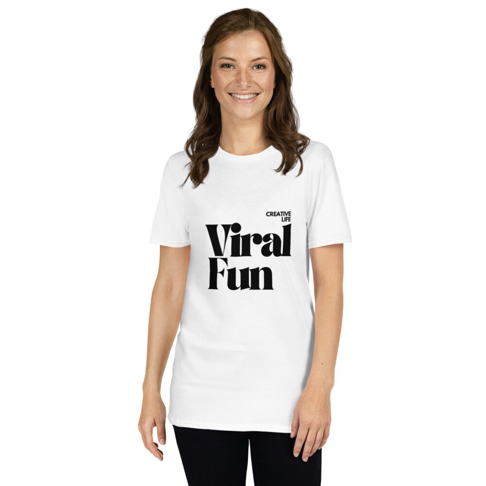 Viral Fun Short-Sleeve Unisex T-Shirt - Image 55