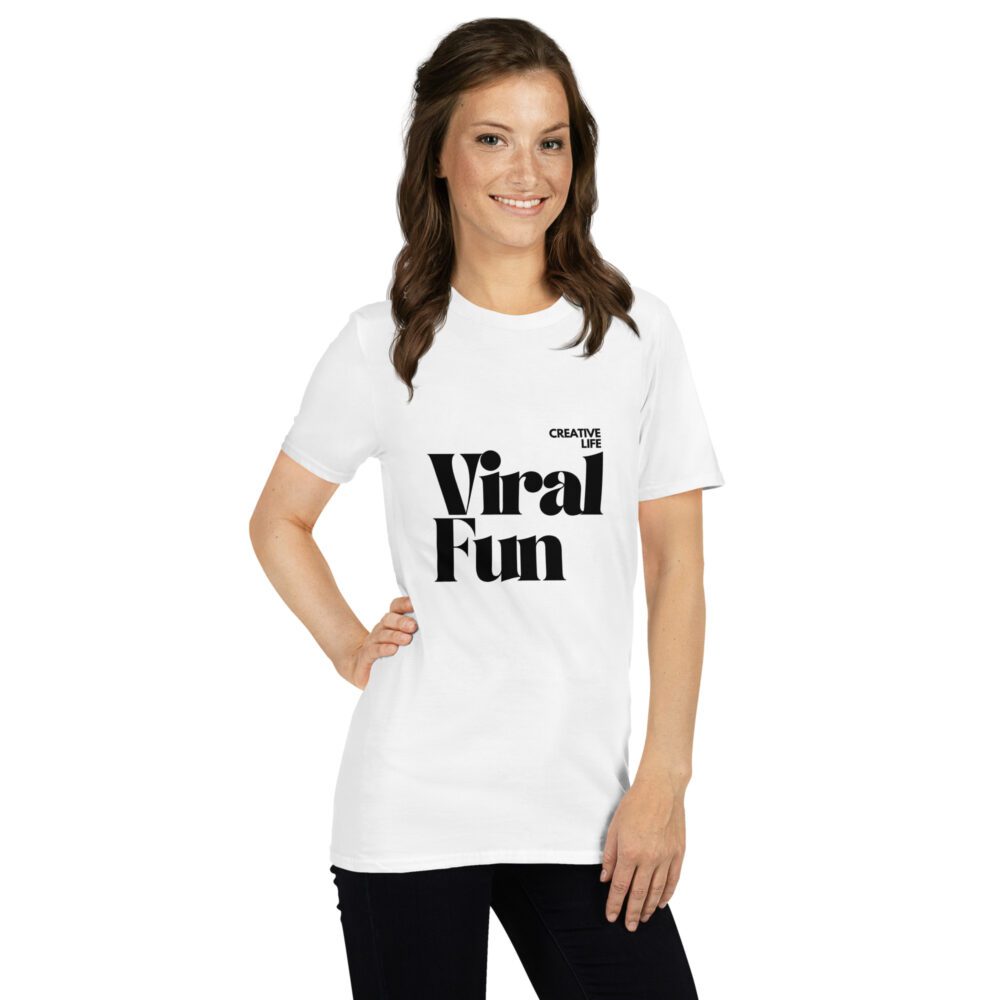 Viral Fun Short-Sleeve Unisex T-Shirt - Image 60