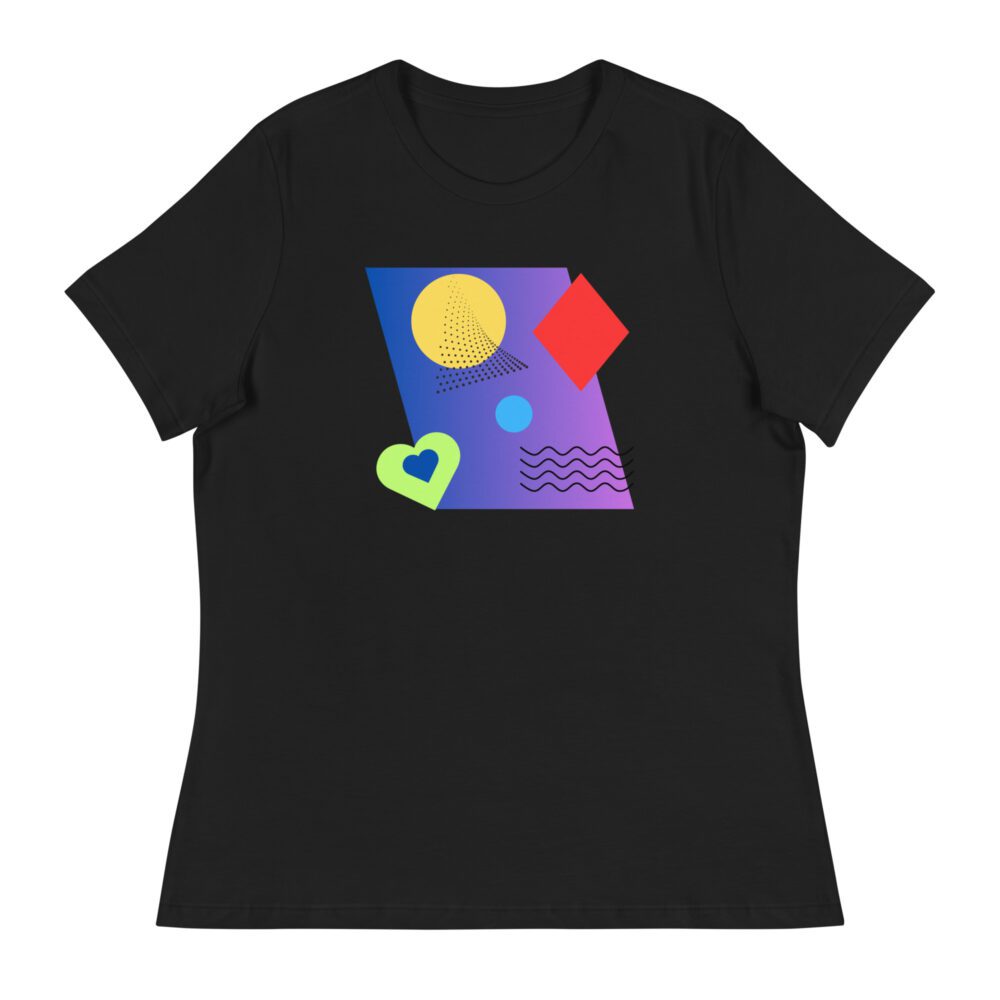 Geo 1 Women's Relaxed T-Shirt - Image 3