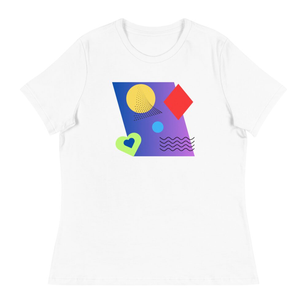 Geo 1 Women's Relaxed T-Shirt - Image 15