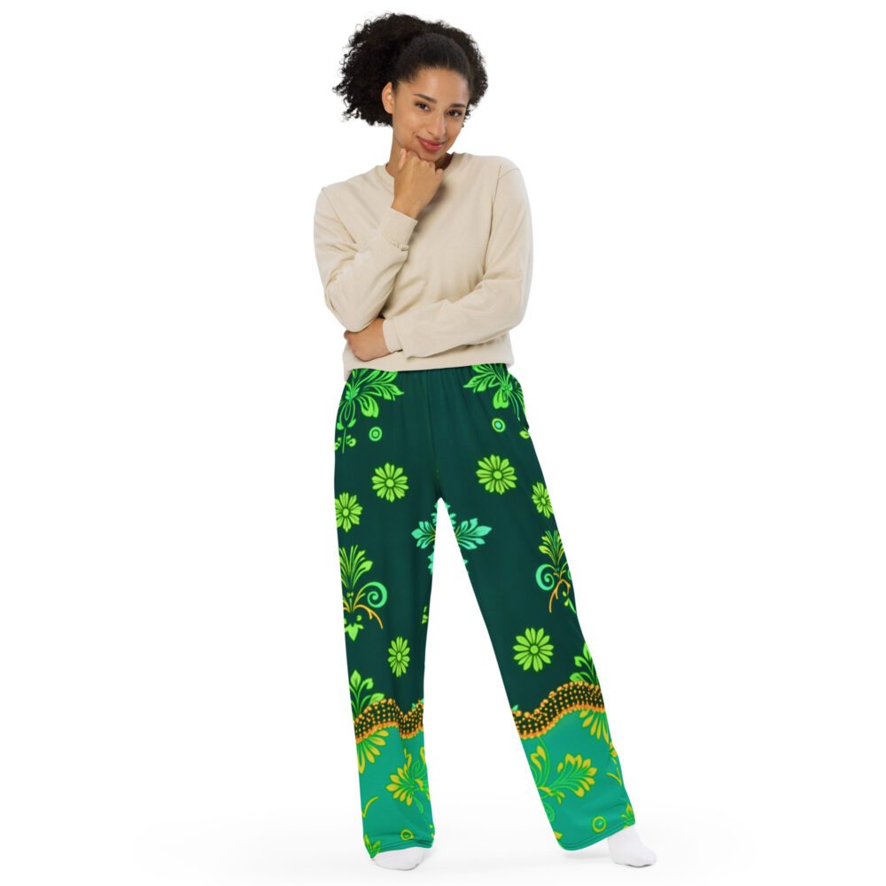 Tetra All-over print unisex wide-leg pants