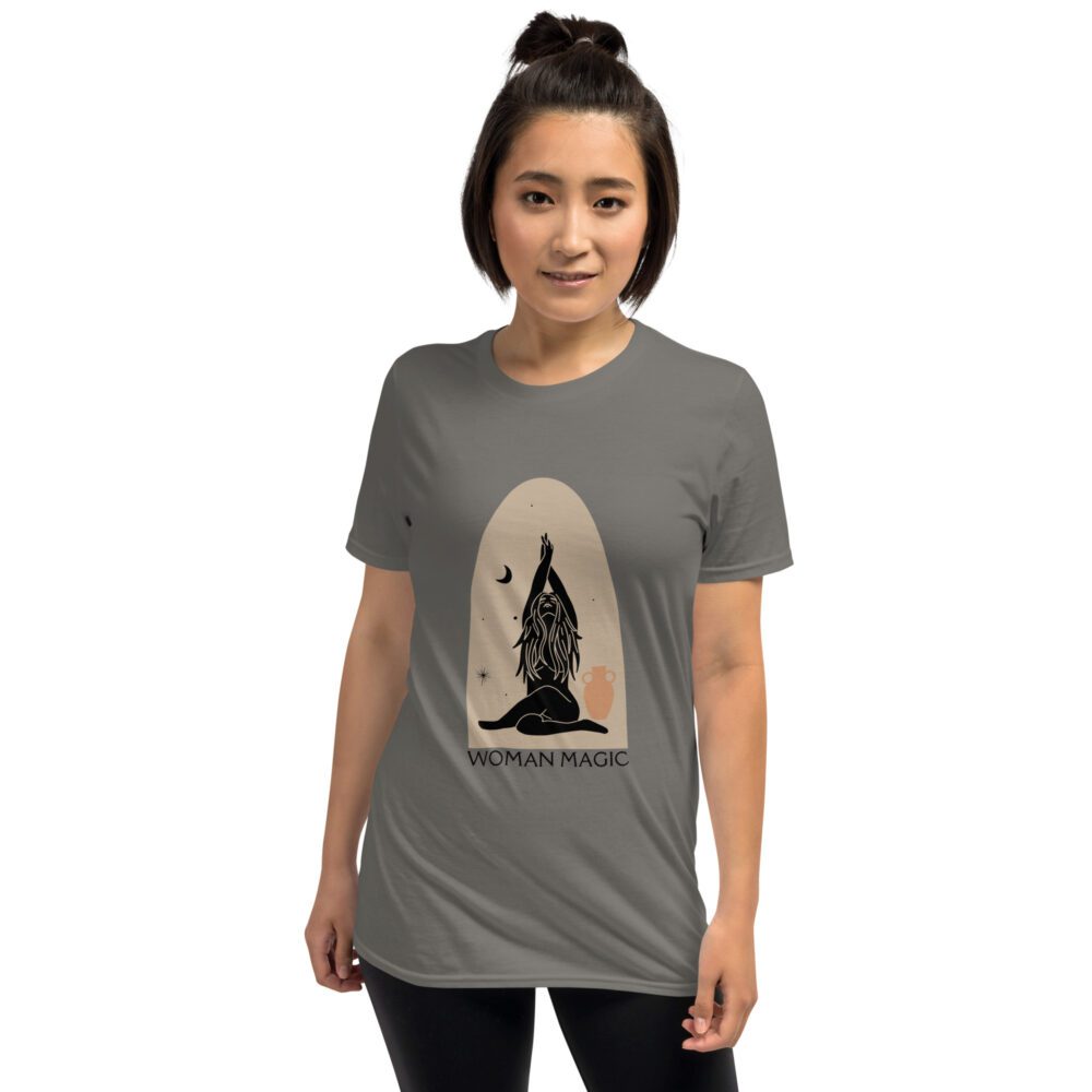 Woman Magic Short-Sleeve Unisex T-Shirt - Image 11