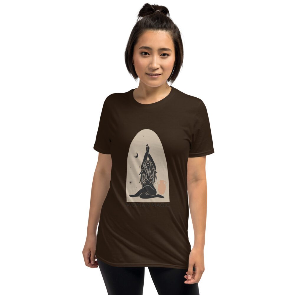 Woman Magic Short-Sleeve Unisex T-Shirt - Image 3