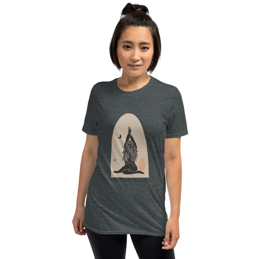 Woman Magic Short-Sleeve Unisex T-Shirt - Image 5