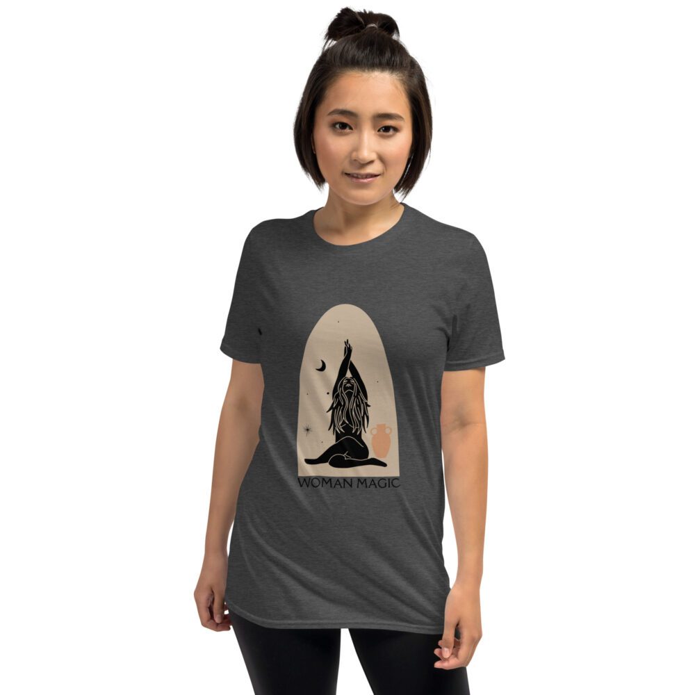 Woman Magic Short-Sleeve Unisex T-Shirt - Image 7