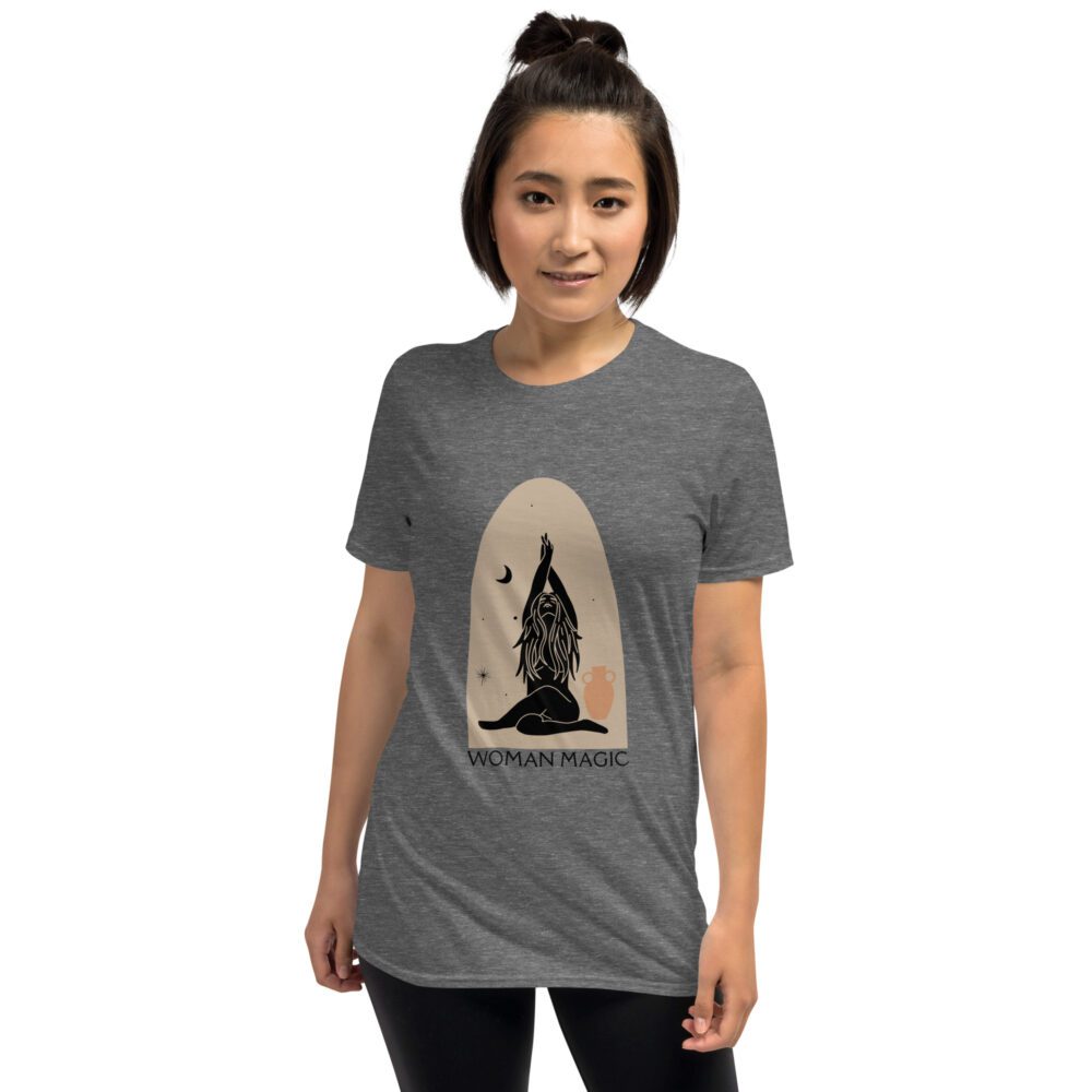 Woman Magic Short-Sleeve Unisex T-Shirt - Image 9