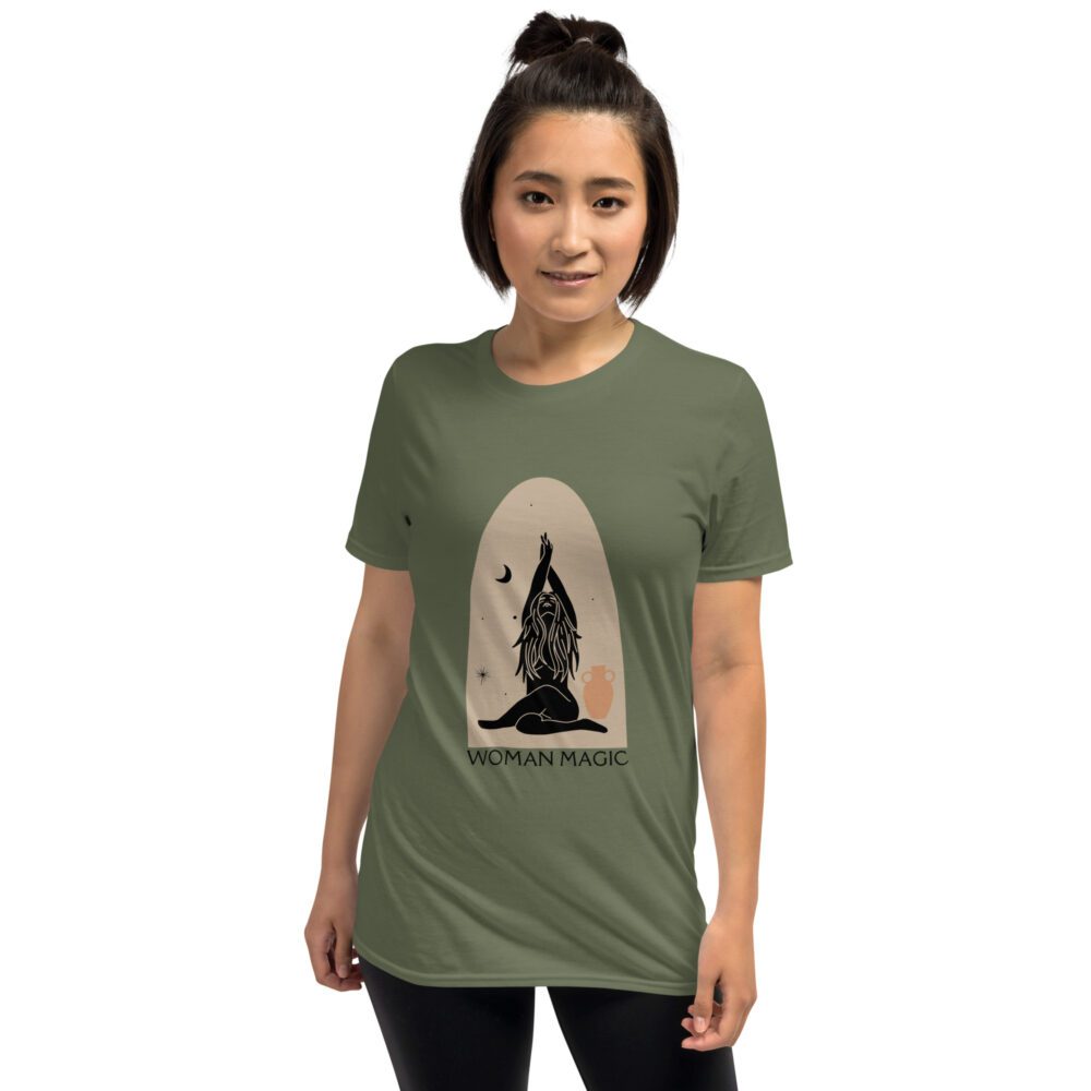 Woman Magic Short-Sleeve Unisex T-Shirt - Image 10