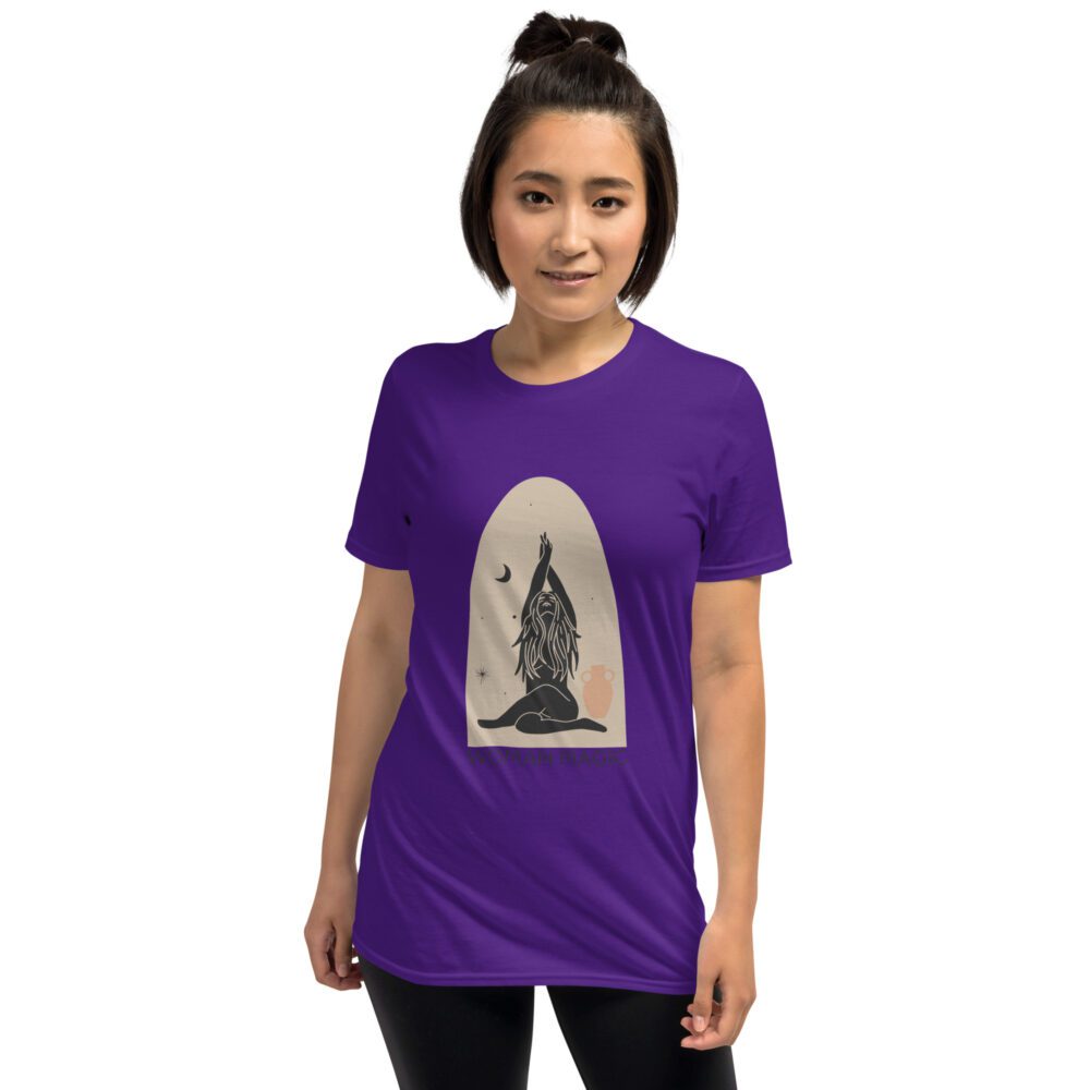 Woman Magic Short-Sleeve Unisex T-Shirt - Image 4