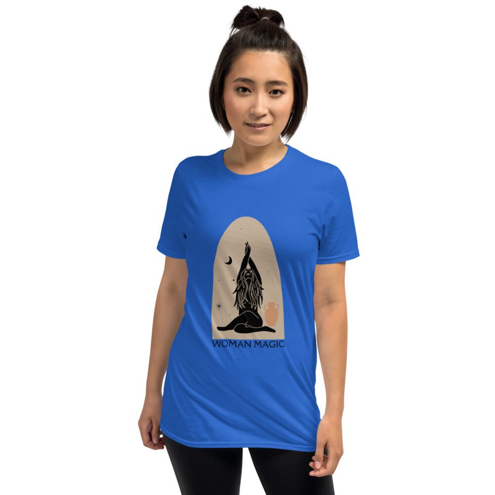 Woman Magic Short-Sleeve Unisex T-Shirt - Image 8