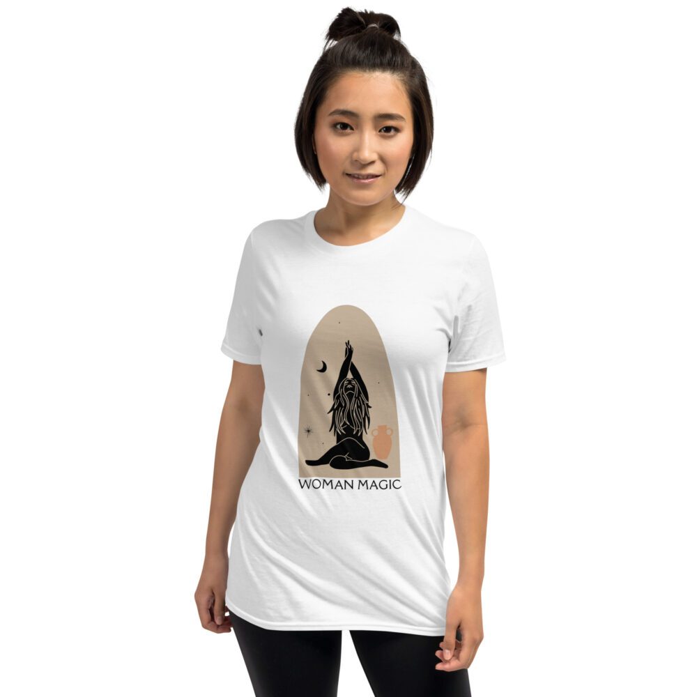 Woman Magic Short-Sleeve Unisex T-Shirt - Image 12