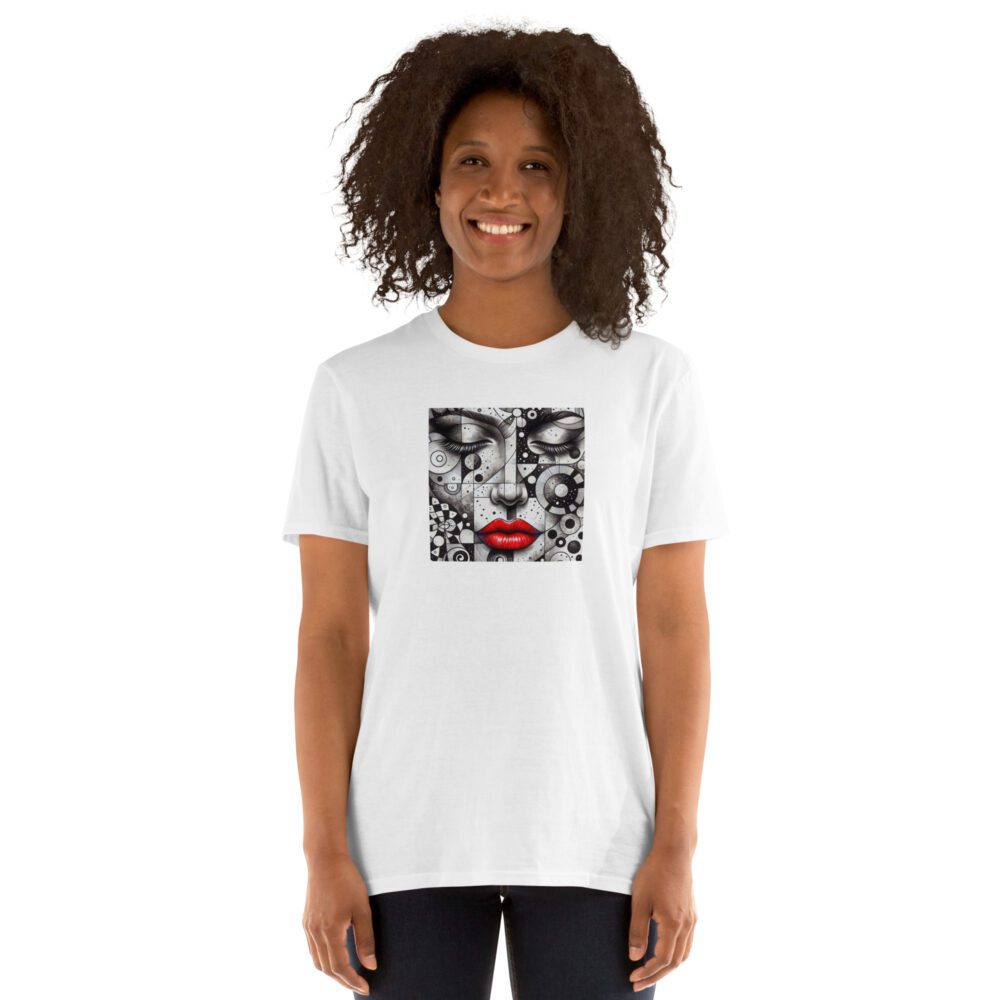 Faces Short-Sleeve Unisex T-Shirt 001 - Image 6